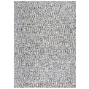 Flair Rugs RUČNĚ TKANÝ KOBEREC, 80/150 cm modrá, krémová obraz