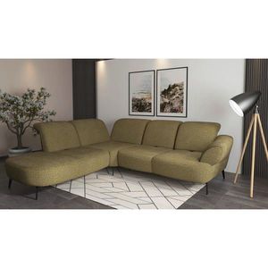 Sit & More ROHOVÁ SEDAČKA, textil, olivově zelená obraz