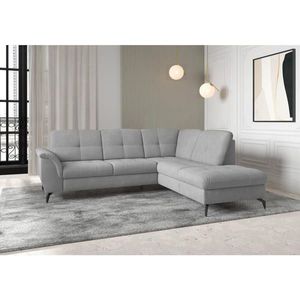 Sit & More ROHOVÁ SEDAČKA, textil, šedá obraz