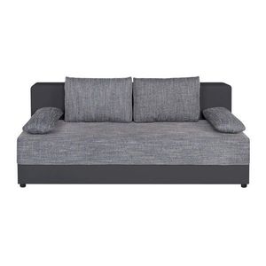 P & B ROZKLÁDACÍ POHOVKA, textil, kompozitní dřevo, šedá obraz