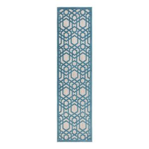 Flair Rugs VENKOVNÍ KOBEREC, 66/230 cm modrá obraz