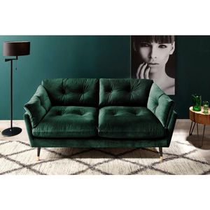 MID.YOU DVOUMÍSTNÁ POHOVKA, textil, zelená obraz
