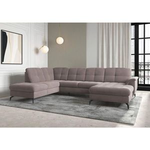 Sit & More SEDACÍ SOUPRAVA, textil, šedohnědá obraz