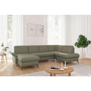 Sit & More SEDACÍ SOUPRAVA, textil, olivově zelená obraz