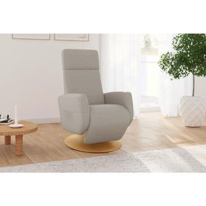 Sit & More RELAXAČNÍ KŘESLO, textil, šedohnědá obraz