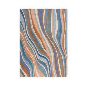 Flair Rugs VLNĚNÝ KOBEREC, 200/290 cm modrá obraz