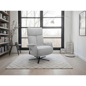Sit & More RELAXAČNÍ KŘESLO, textil, šedá obraz