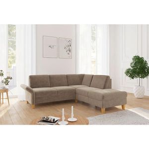 Sit & More ROHOVÁ SEDAČKA, textil, světle hnědá obraz