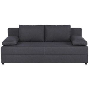 P & B ROZKLÁDACÍ POHOVKA, textil, kompozitní dřevo, tmavě šedá obraz