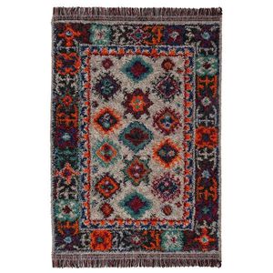 Flair Rugs KOBEREC S VYSOKÝM VLASEM, 133/190 cm vícebarevná obraz