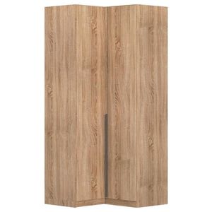 Rauch Möbel ROHOVÁ ŠATNÍ SKŘÍŇ, Sonoma dub, 100/229/102 cm obraz