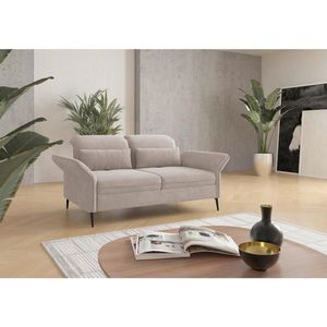 Sit & More TŘÍMÍSTNÁ POHOVKA, textil, šedobéžová obraz