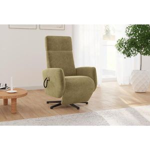 Sit & More RELAXAČNÍ KŘESLO, textil, olivově zelená obraz