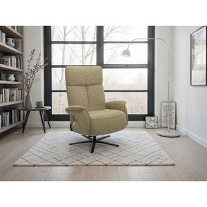 Sit & More RELAXAČNÍ KŘESLO, textil, olivově zelená obraz