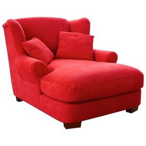 Sit & More XXL KŘESLO, textil, červená obraz