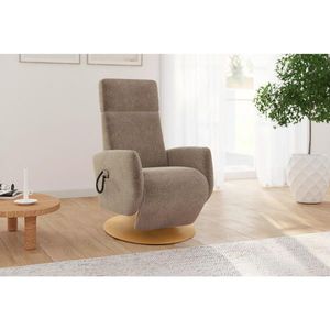 Sit & More RELAXAČNÍ KŘESLO, textil, světle hnědá obraz