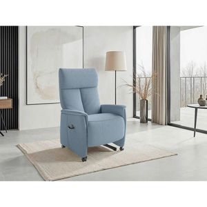 Sit & More RELAXAČNÍ KŘESLO, textil, světle modrá obraz
