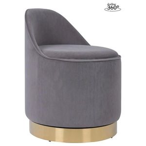 MID.YOU OTOČNÝ TABURET, textil, 52/68 cm obraz