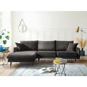 MID.YOU ROHOVÁ SEDAČKA, textil, antracitová obraz