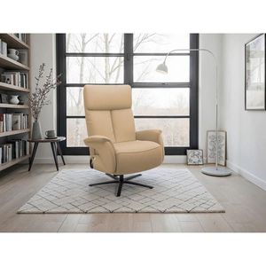 Sit & More RELAXAČNÍ KŘESLO, kůže, cappuccino obraz
