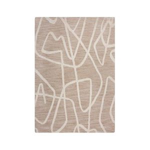 Flair Rugs TKANÝ KOBEREC, 120/170 cm béžová obraz