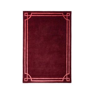 Flair Rugs VLNĚNÝ KOBEREC, 200/290 cm tmavě červená obraz