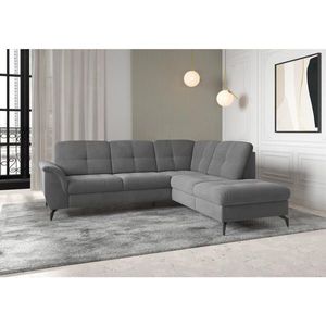 Sit & More ROHOVÁ SEDAČKA, textil, šedá obraz
