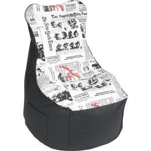 Carryhome SEDACÍ VAK, černá, bílá obraz