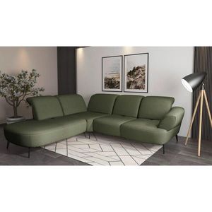 Sit & More ROHOVÁ SEDAČKA, textil, olivově zelená obraz