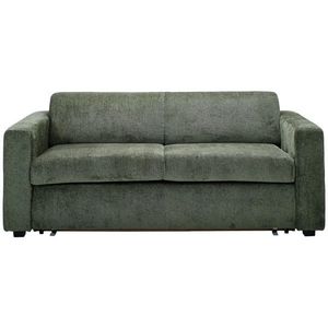 Carryhome ROZKLÁDACÍ POHOVKA, textil, olivově zelená obraz