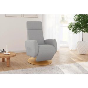 Sit & More RELAXAČNÍ KŘESLO, textil, světle šedá obraz