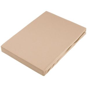 Novel BOXSPRINGOVÉ PROSTĚRADLO, žerzej, hnědá, 180/220 cm obraz