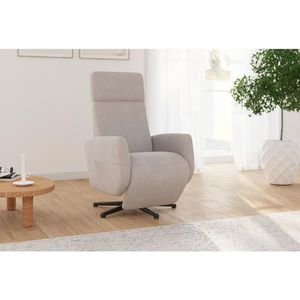 Sit & More RELAXAČNÍ KŘESLO, textil, šedobéžová obraz
