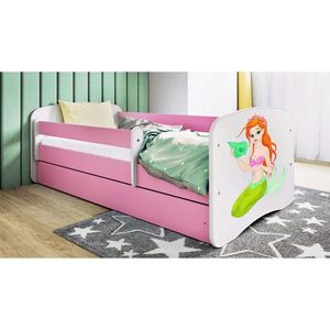 MID.YOU POSTEL PRO DĚTI A MLÁDEŽ 80/160 cm, bílá, pink obraz
