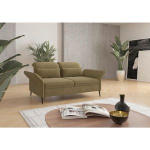 Sit & More TŘÍMÍSTNÁ POHOVKA, textil, olivově zelená obraz