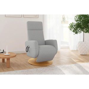 Sit & More RELAXAČNÍ KŘESLO, textil, světle šedá obraz