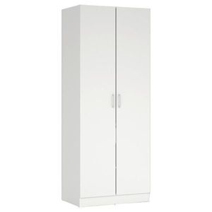 P & B ŠATNÍ SKŘÍŇ S OTOČNÝMI DVEŘMI, bílá, 78, 5/200, 4/49, 75 cm obraz