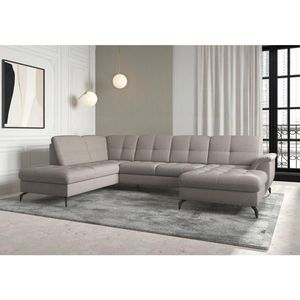 Sit & More SEDACÍ SOUPRAVA, textil, šedohnědá obraz