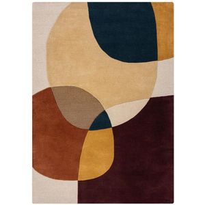 Flair Rugs VLNĚNÝ KOBEREC, 160/230 cm fialová, vícebarevná obraz