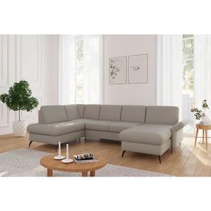 Sit & More SEDACÍ SOUPRAVA, textil, šedohnědá obraz