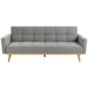 P & B ROZKLÁDACÍ POHOVKA, textil, šedá obraz