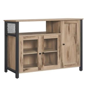 Boxxx SKŘÍŇ NA NÁDOBÍ, hnědá, černá, 110/75/33 cm obraz