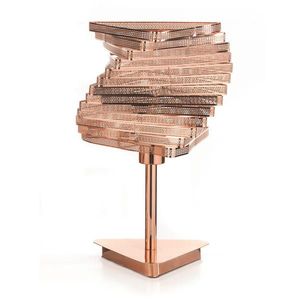 STOLNÍ LAMPA, E27, 25/25/40 cm obraz