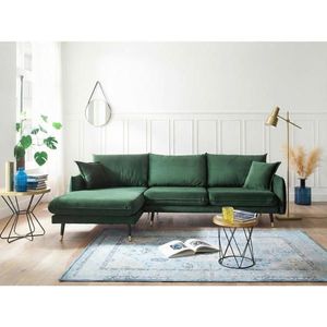 MID.YOU ROHOVÁ SEDAČKA, textil, zelená obraz