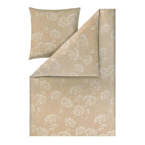 Estella POVLEČENÍ, interlock jersey, pískové barvy, 140/200 cm obraz