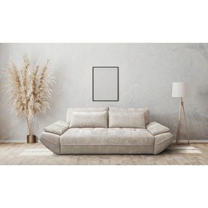 Livetastic ROZKLÁDACÍ POHOVKA, dřevo, textil, kompozitní dřevo, pískové barvy obraz