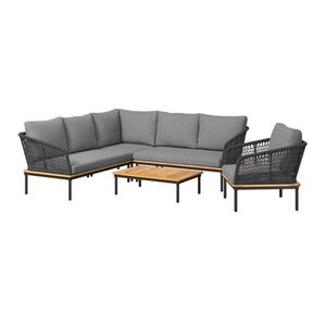 Ambia Garden ZAHRADNÍ SOUPRAVA 5dílné, dřevo, kov, plast, textil obraz