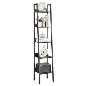 Boxxx REGÁL, černá, uhlíková ocel, 33, 8/170/30 cm obraz