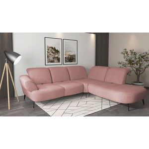 Sit & More ROHOVÁ SEDAČKA, textil, starorůžová obraz