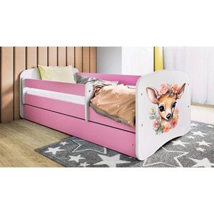 MID.YOU POSTEL PRO DĚTI A MLÁDEŽ 80/160 cm, bílá, pink obraz
